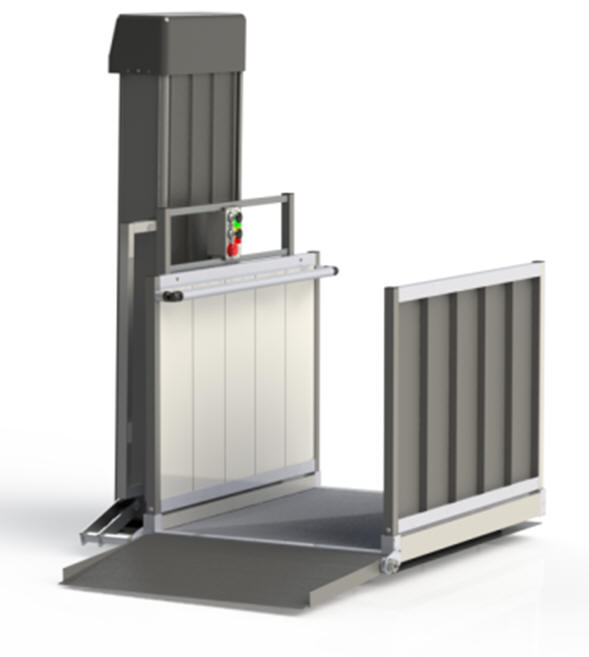 Scottsdale ez-access aluminum porch platform Wheelchair lift